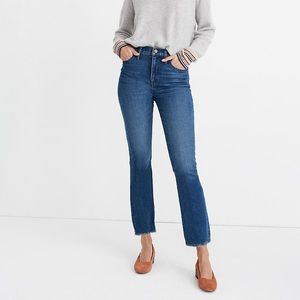 Madewell Tall Cali Denim Boot Jeans 28T
